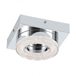 Aplique cromado de plástico, Arjo, 4W, 3000K LED