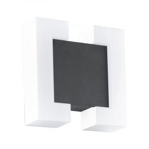 Lámpara exterior antracita de plástico, Bartel, IP44