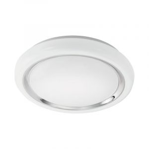Lámpara de techo blanca de plástico, Carmela, 18W, 3000K LED