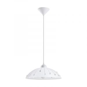 Lámpara colgante blanca de vidrio, Kaj