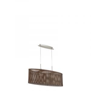 Lámpara colgante de madera marrón, Berry