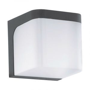 Lámpara exterior antracita de plástico, Binck, IP44