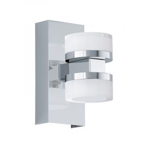 Aplique cromado de plástico, Busra, 7W, 3000K LED, IP44