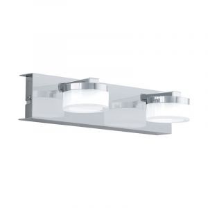 Aplique cromado de plástico, Busra, 7W, 3000K LED, IP44