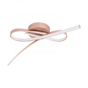 Plafón de techo dorado de aluminio, Josef, 11W, 3000K LED