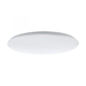 Plafón de techo blanco de acero, Patryk, 60W, color de luz ajustable LED
