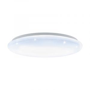 Plafón de techo blanco de acero, Patryk, 40W, white switch LED