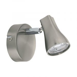 Foco de techo níquel de plástico, Verona, 3W, 3000K LED