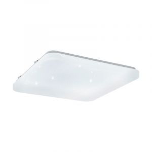 Plafón de techo blanco de acero, Eloise, 17W, 3000K LED