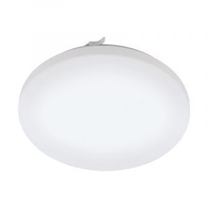 Lámpara de techo blanca de plástico, Eloise, 14,6W, 3000K LED, IP44