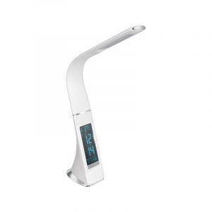 Flexo blanco de plástico, Malissa, 3W, 5000K LED, con interruptor