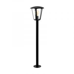 Lámpara exterior negra de aluminio, Jowi, IP44