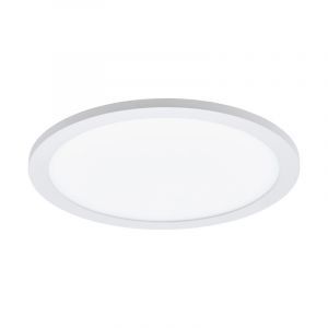 Plafón de techo blanco de aluminio, Ericus, 14W, color de luz ajustable LED