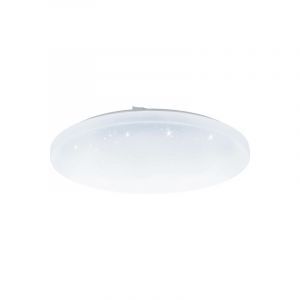 Plafón de techo blanco de acero, Eloise, 24W, color de luz ajustable LED