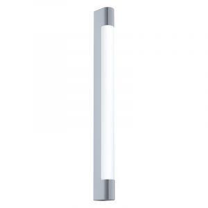 Espejo con luces cromado de acero inoxidable, Wilson, 16W, 4000K LED, IP44