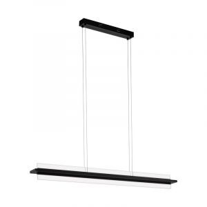 Lámpara colgante negra de aluminio, Twan, 14W, 3000K LED