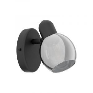 Foco de techo negro de acero, Ritchy