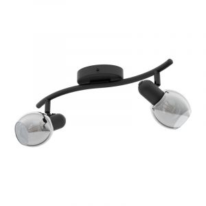 Foco de techo negro de acero, Ritchy