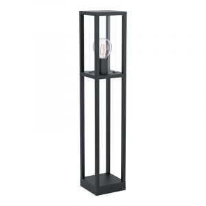 Lámpara exterior negra de aluminio, Laszlo, IP54