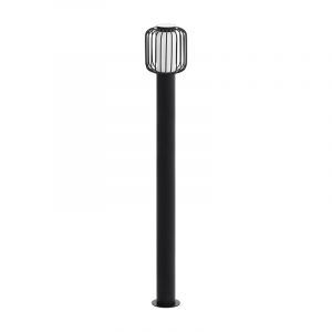 Lámpara exterior negra de acero, Latife, IP44