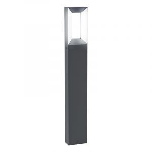 Lámpara exterior negra de aluminio, Larisa, 5W, 3000K LED, IP44