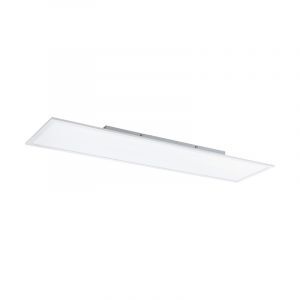 Plafón de techo blanco de aluminio, Cathy, 32W, color de luz ajustable LED