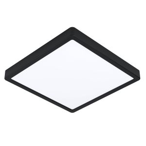 Lámpara de techo inteligente blanca de plástico, Geraldo, 19,5W, ajustable entre luz blanco cálido y frío LED, IP44