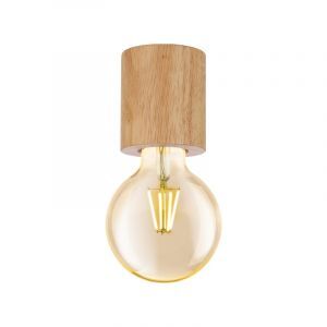 Plafón de techo de madera marrón, Yannic