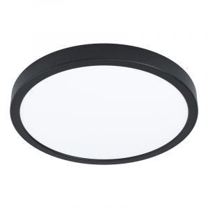 Lámpara de techo negra de acero, Pascale, 20W, 4000K LED