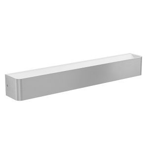 Aplique baño níquel de aluminio, Rafael, 26,5W, 3000K LED, IP44