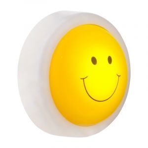 Luz nocturna infantil amarilla de plástico, Ather, 1W, 6500K LED