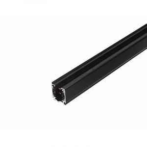 Carril trifásico negro, 1 metro