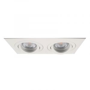 Foco empotrable blanco de aluminio, Heido