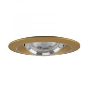 Foco empotrable dorado de aluminio, Tycho