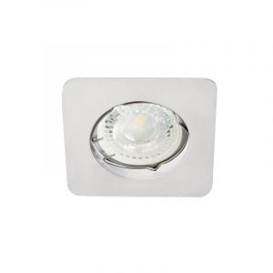 Foco empotrable blanco de metal, Filo