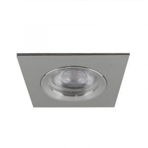 Foco empotrable gris de aluminio, Mert