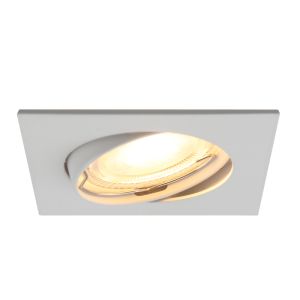 Foco empotrable blanco de aluminio, Sabien