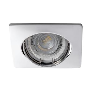 Foco empotrable cromado de aluminio, Nesta