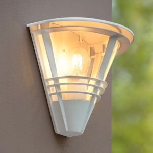 Lámpara exterior moderno blanco, Livia, IP44