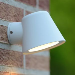 Lámpara exterior moderno blanco, Dingo, IP44