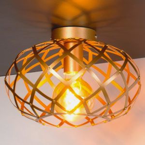 Plafón de techo moderno dorado, Wolfram