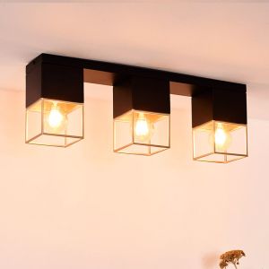 Plafón de techo moderno dorado, Rixt