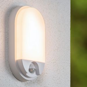 Aplique baño moderno blanco, Hups Ir, 10W, 3000K LED, IP54