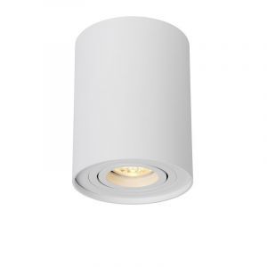 Foco de techo moderno blanco, Tube