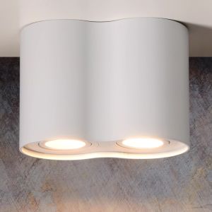 Foco de techo moderno blanco, Tube