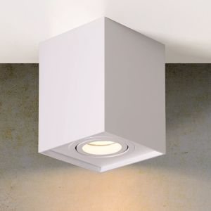 Foco de techo moderno blanco, Tube