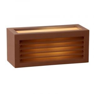 Lámpara exterior moderno color óxido, Dimo, IP54