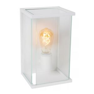 Lámpara exterior moderna blanca, Claire, IP54