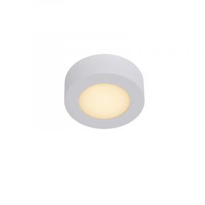 Plafón de techo moderno blanco, Brice, 8W, 3000K LED, IP44