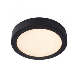 Plafón de techo moderno negro, Brice, 15W, 3000K LED, IP44